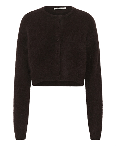 Gestuz - GZDebbie Cardigan Strik - Ganache Melange